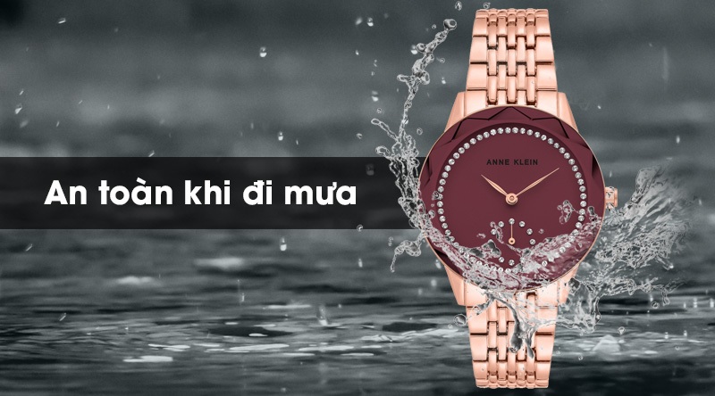 Đồng hồ có tính năng chống nước an toàn